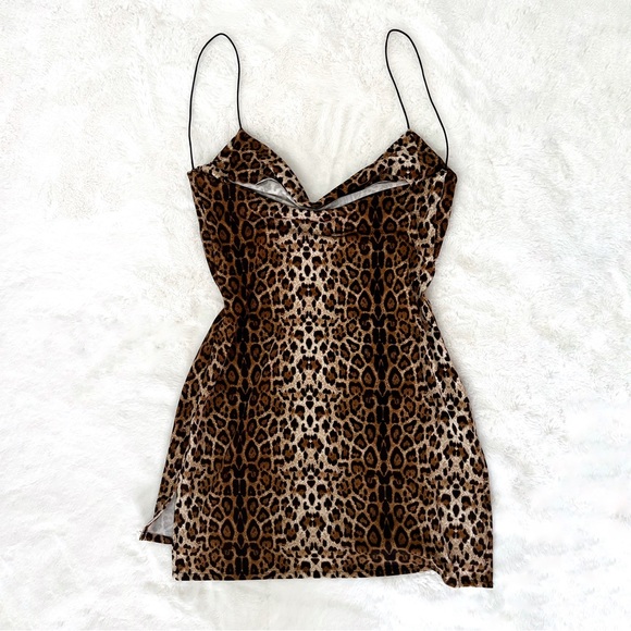 Leopard Print Dress - Picture 4 of 5